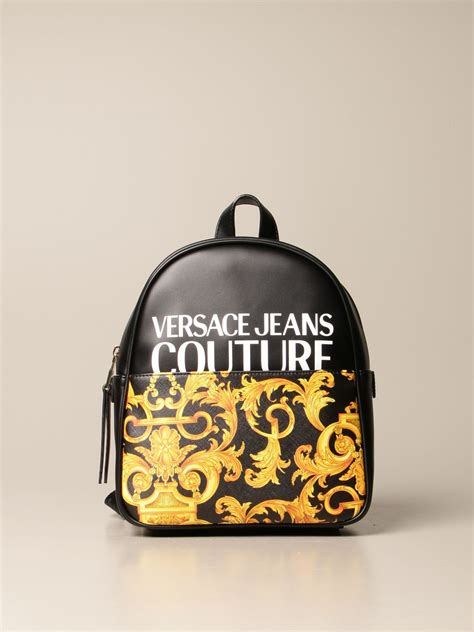 versace mochila|versace jeans backpack.